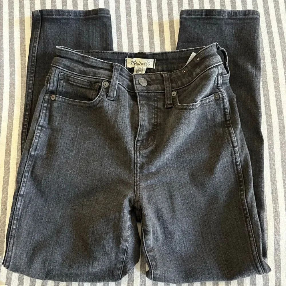 Madewell Curvy Stovepipe Jeans Size 26p